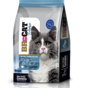 Br For Cat Pure Adultos Castrados Salmón